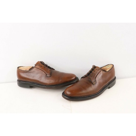 Vintage Florsheim Imperial Kenmoor 5 Nail Calf Leather Dress Shoes Mens 9.5 - Picture 2 of 11